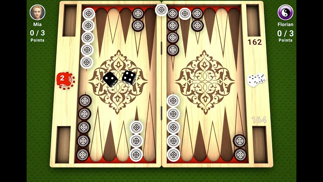 Backgammon -  Board Game  [МОД Menu] Screenshot 4