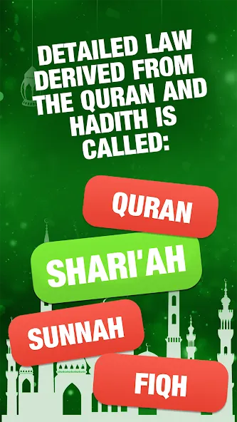 Islamic General Knowledge Quiz  [МОД Unlimited Money] Screenshot 5