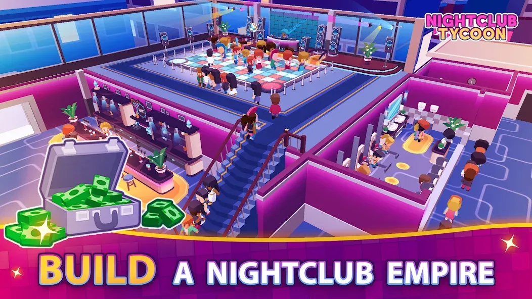 Nightclub Tycoon: Idle Empire  [МОД Menu] Screenshot 1