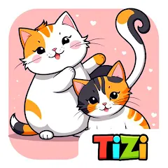 Взлом My Cat Town - Cute Kitty Games  [МОД Mega Pack] - последняя версия apk на Андроид