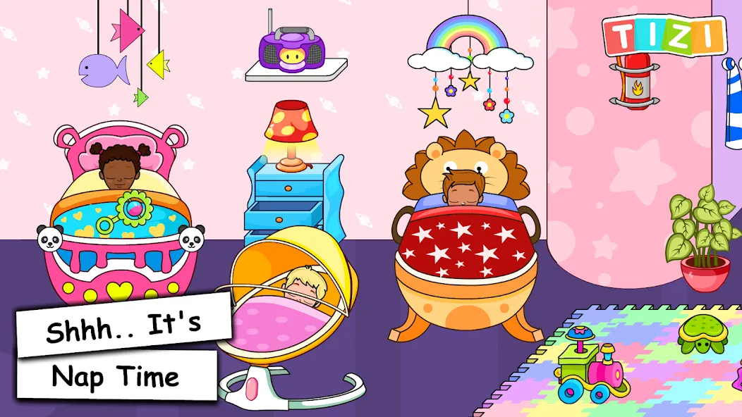 My Tizi Town Daycare Baby Game  [МОД Бесконечные монеты] Screenshot 3