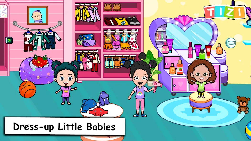 My Tizi Town Daycare Baby Game  [МОД Бесконечные монеты] Screenshot 4