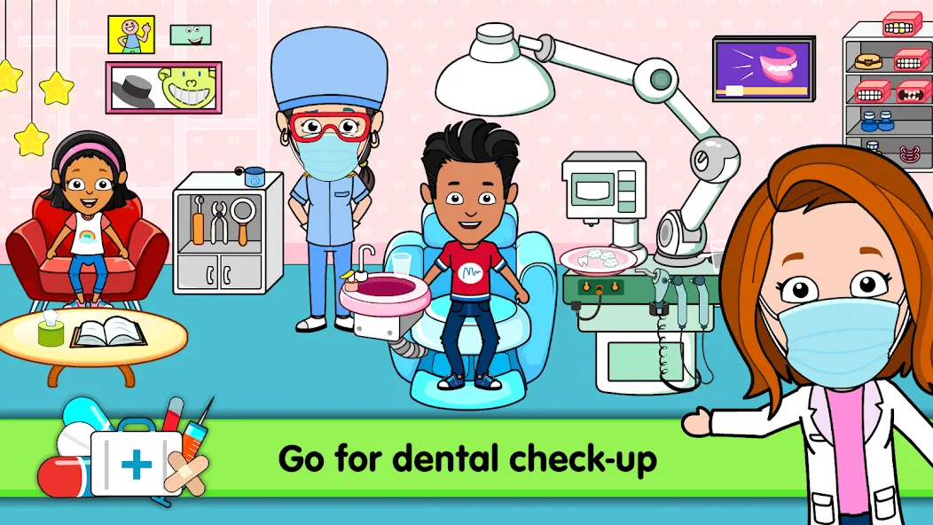 My Hospital Town Doctor Games  [МОД Много денег] Screenshot 3