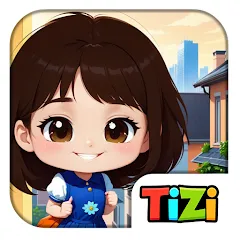 Скачать взломанную My Tizi City - Town Life Games  [МОД Unlocked] - стабильная версия apk на Андроид