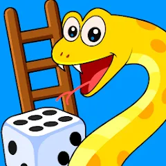 Скачать взлом Snake and Ladder Games  [МОД Unlocked] - стабильная версия apk на Андроид