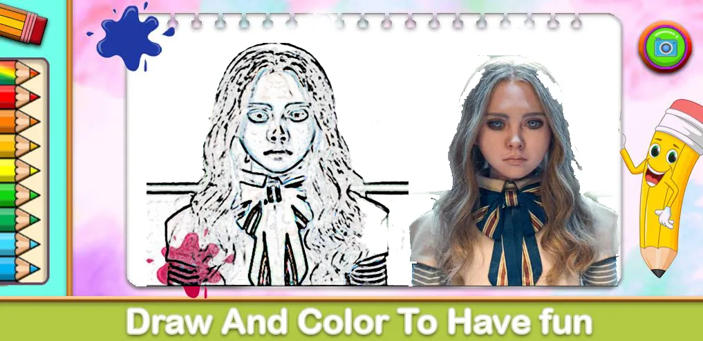 Megan Coloring Game (Меган Колоринг Гейм)  [МОД Бесконечные монеты] Screenshot 4