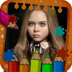 Взлом Megan Coloring Game (Меган Колоринг Гейм)  [МОД Бесконечные монеты] - полная версия apk на Андроид