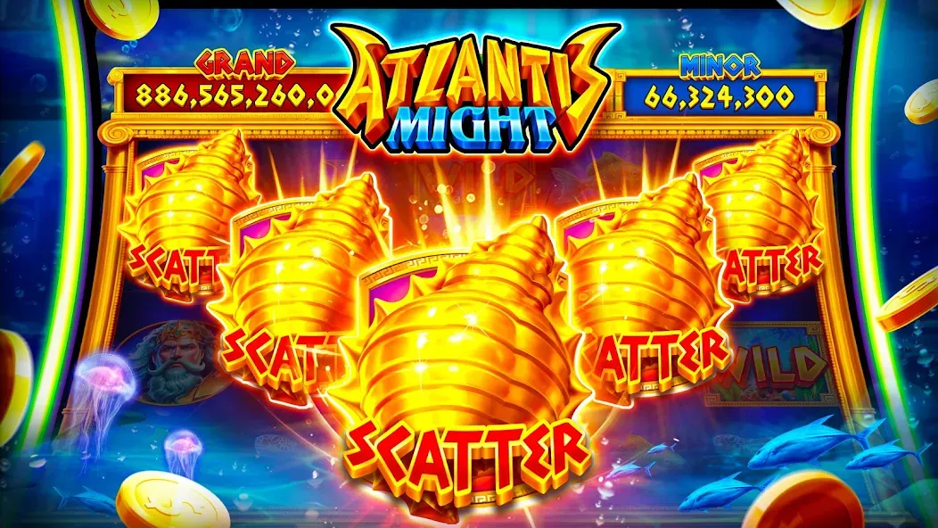 Jackpot Master™ Slots - Casino (Джекпот Мастер Слоты)  [МОД Unlocked] Screenshot 3