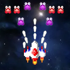 Взлом Galaxiga Retro Arcade Action (Галаксига Ретро Аркейд Экшн)  [МОД Много денег] - последняя версия apk на Андроид