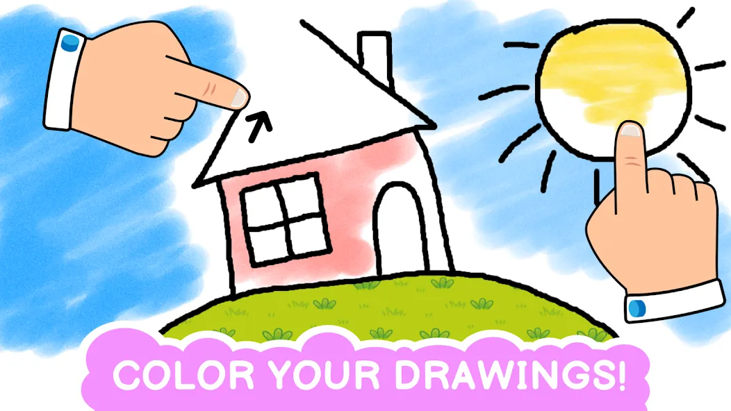 Easy coloring book for kids  [МОД Menu] Screenshot 3