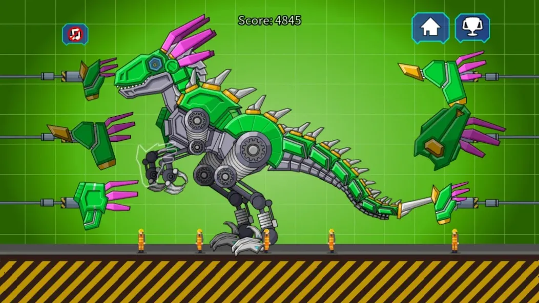 Velociraptor Rex Dino Robot (Велоцираптор Рекс Дино Робот)  [МОД Mega Pack] Screenshot 1