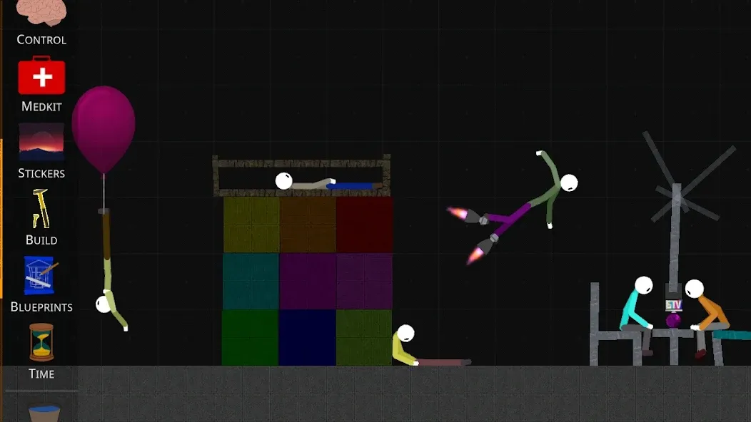 SRP (Стикмен Кукольная Площадка)  [МОД Бесконечные монеты] Screenshot 2