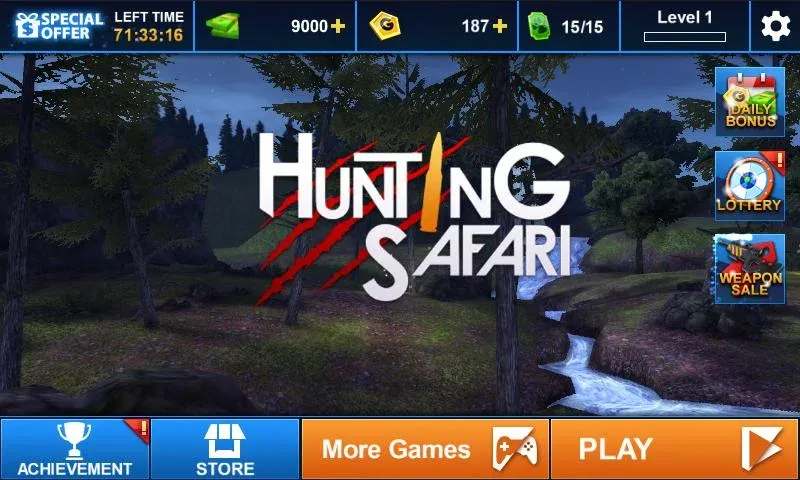 Hunting Safari 3D  [МОД Меню] Screenshot 4