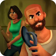 Скачать взлом Evil Neighbor 2 - Escape (Ивил Нейбор 2)  [МОД Mega Pack] - полная версия apk на Андроид