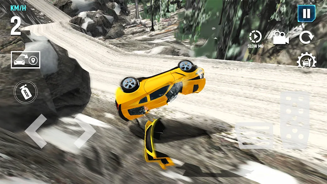 Mega Car Crash Simulator (Мега Кар Краш Симулятор)  [МОД Unlocked] Screenshot 4