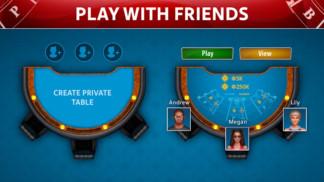 Baccarat Online: Baccarist  [МОД Бесконечные монеты] Screenshot 4