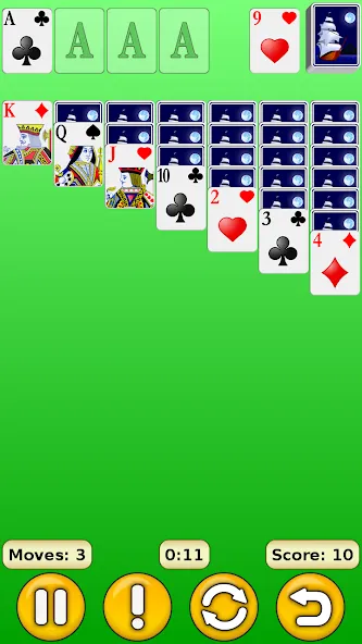 Solitaire  [МОД Много монет] Screenshot 1