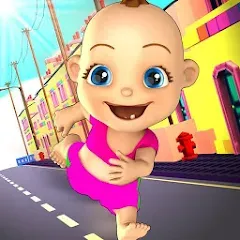 Взлом Baby Run The Babysitter Escape  [МОД Menu] - последняя версия apk на Андроид