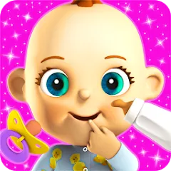 Скачать взломанную Talking Babsy Baby  [МОД Все открыто] - последняя версия apk на Андроид