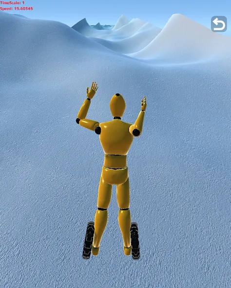 Mannequin Downhill (Мэнекен Даунхилл)  [МОД Menu] Screenshot 1