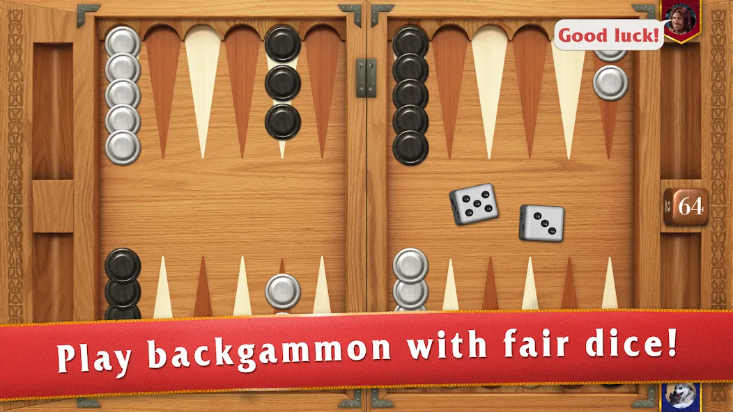 Backgammon Masters  [МОД Unlimited Money] Screenshot 1