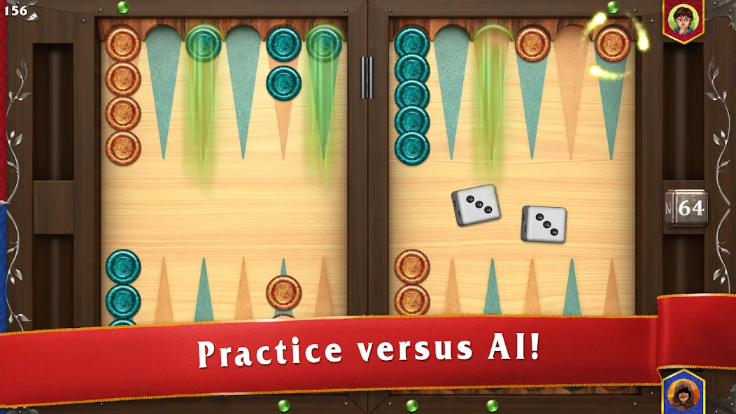 Backgammon Masters  [МОД Unlimited Money] Screenshot 3