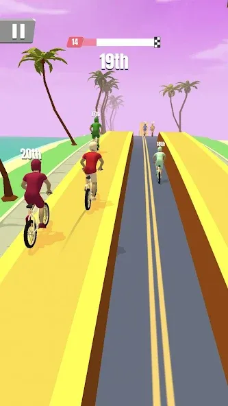 Bike Rush (Байк Раш)  [МОД Много денег] Screenshot 2