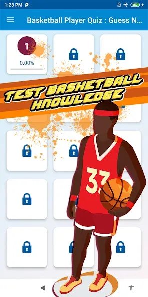 basketball player quiz  [МОД Unlocked] Screenshot 2