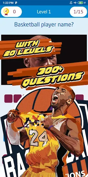 basketball player quiz  [МОД Unlocked] Screenshot 3