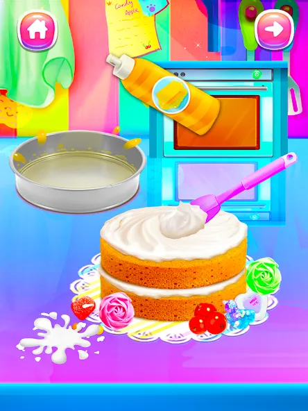 Girl Games: Unicorn Cooking  [МОД Unlimited Money] Screenshot 1