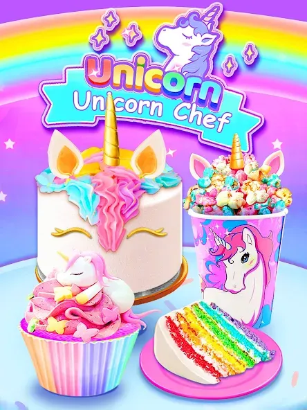 Girl Games: Unicorn Cooking  [МОД Unlimited Money] Screenshot 3