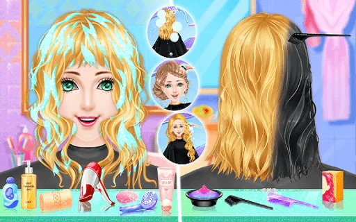 Doll Makeover - Fashion Queen (Игры по макияжу для девочек)  [МОД Unlocked] Screenshot 3