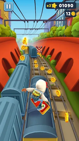 Subway Surfers (абвей Серферс)  [МОД Бесконечные деньги] Screenshot 2