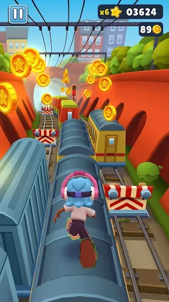 Subway Surfers (абвей Серферс)  [МОД Бесконечные деньги] Screenshot 3