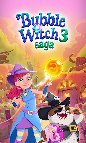 Bubble Witch 3 Saga (Бабл Витч 3 Сага)  [МОД Unlimited Money] Screenshot 5