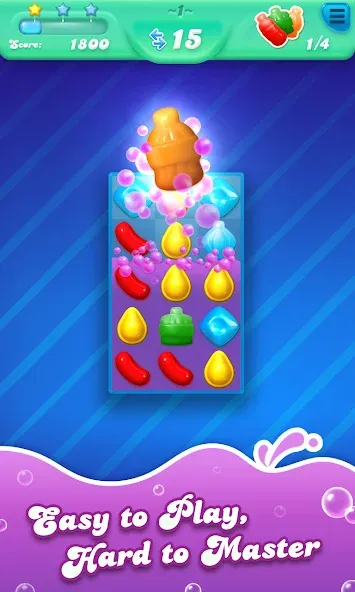 Candy Crush Soda Saga (Кенди Краш Сода Сага)  [МОД Menu] Screenshot 1