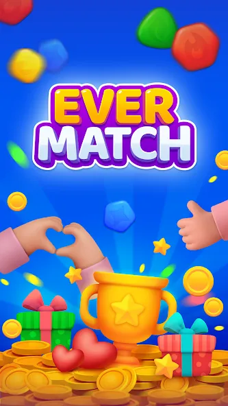 EverMatch 3 Game (ЭверМатч 3 Игра)  [МОД Бесконечные деньги] Screenshot 1