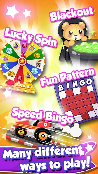 Bingo PartyLand 2: Bingo Games (Бинго Патиленд 2)  [МОД Menu] Screenshot 3