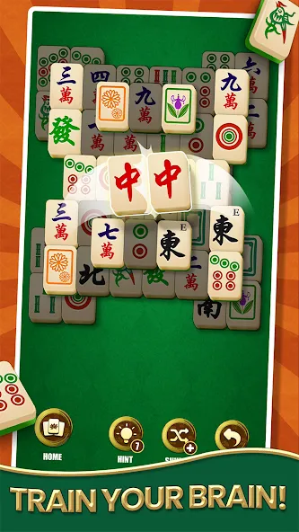 Mahjong Solitaire - Master (Маджонг Солитер)  [МОД Бесконечные деньги] Screenshot 1