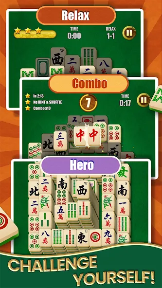 Mahjong Solitaire - Master (Маджонг Солитер)  [МОД Бесконечные деньги] Screenshot 4