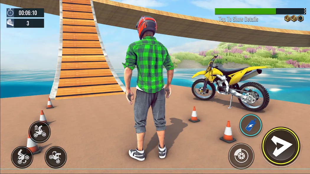 Bike Stunt : Motorcycle Game  [МОД Unlimited Money] Screenshot 1