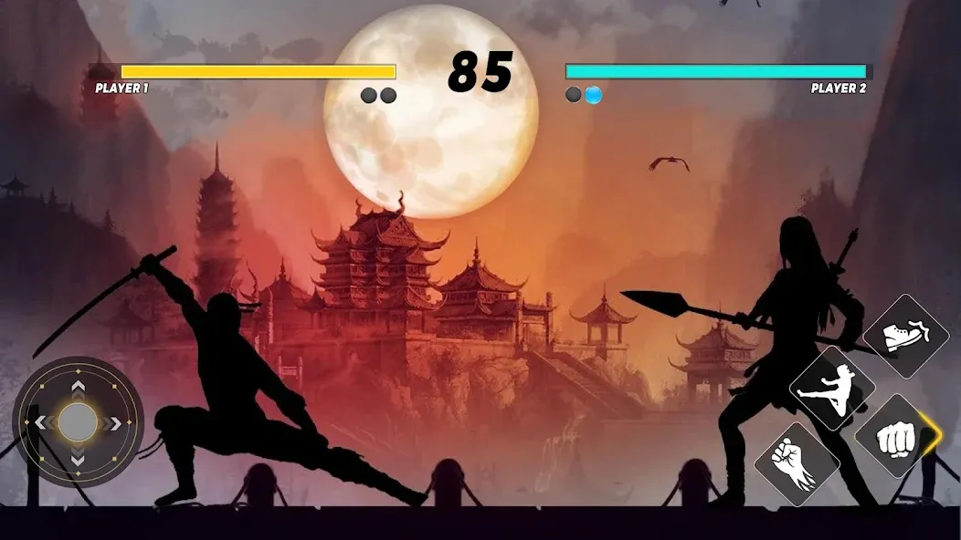 Sword Shadow Fighting Game 3D  [МОД Unlimited Money] Screenshot 2