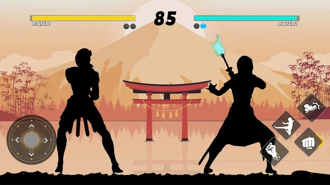 Sword Shadow Fighting Game 3D  [МОД Unlimited Money] Screenshot 4