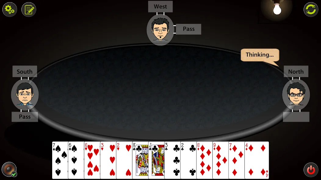 Auction Bridge & IB Card Game  [МОД Бесконечные деньги] Screenshot 3