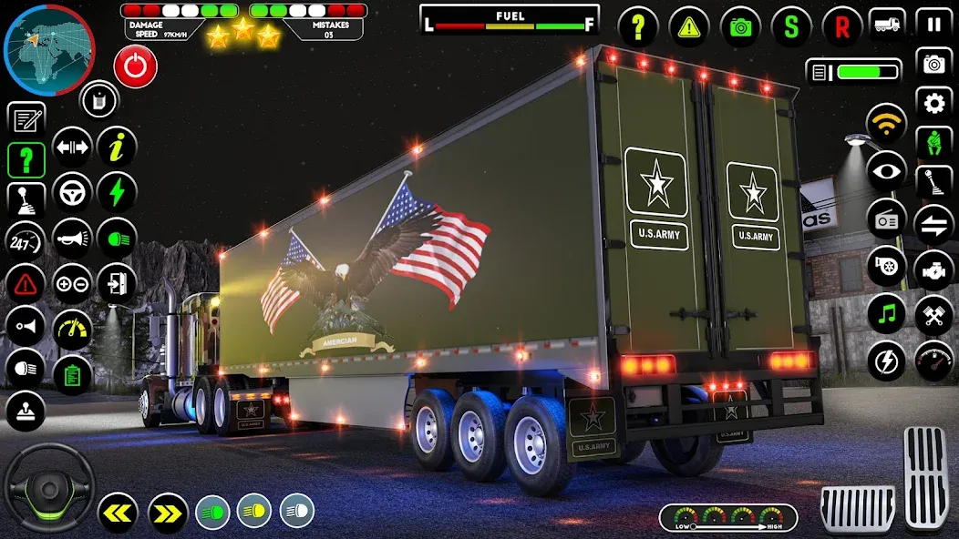 Army Truck Transporter Game 3D  [МОД Unlocked] Screenshot 2