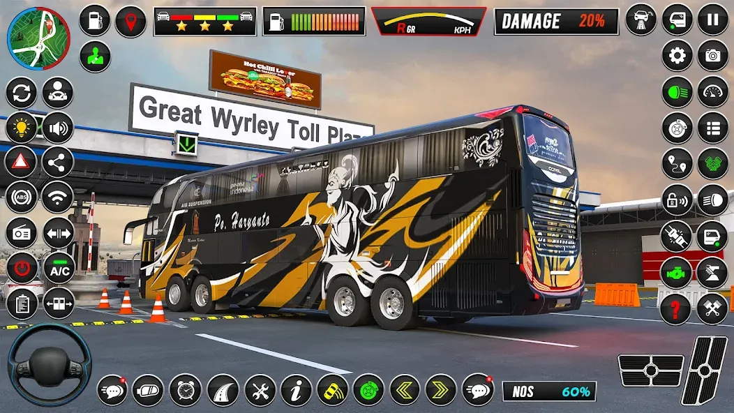 City Coach Bus Driver Games 3D  [МОД Много денег] Screenshot 2