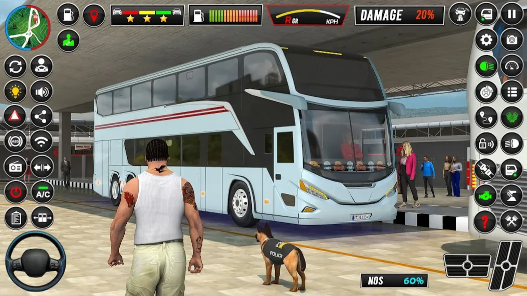 City Coach Bus Driver Games 3D  [МОД Много денег] Screenshot 3