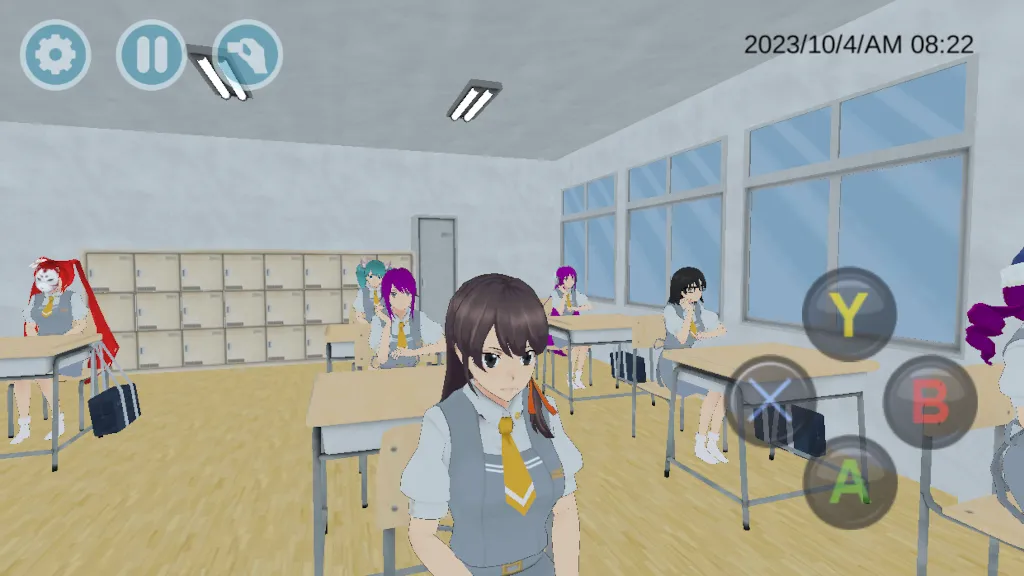 High School Simulator 2018 (Хай Скул Симулятор 2018)  [МОД Unlimited Money] Screenshot 1