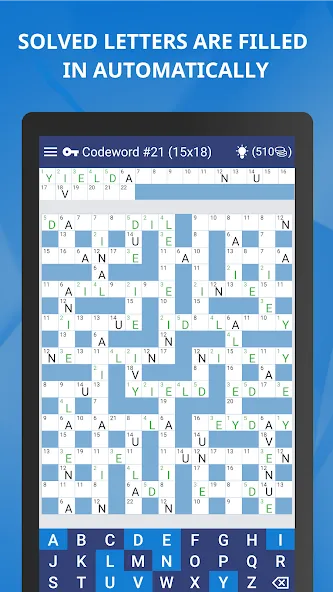 Keywords — Codeword Puzzle  [МОД Menu] Screenshot 4