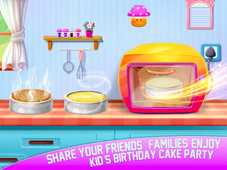 Cake Maker Sweet Bakery Games  [МОД Unlocked] Screenshot 4